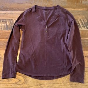 Patagonia Mainstay Henley - Burgundy